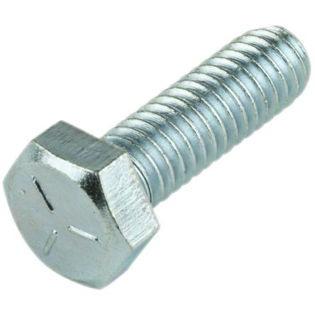 RS PRO Steel Hex, Hex Bolt, 7/16-14in X 2 1/4in
