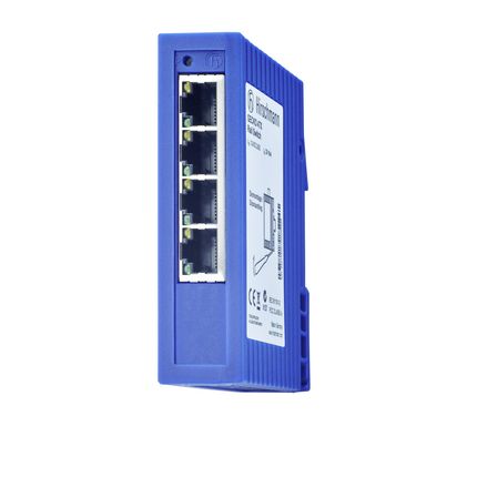 Hirschmann Switch Ethernet GECKO 4 Ports RJ45, 100Mbit/s, Montage Rail DIN 9.6 → 32V C.c.