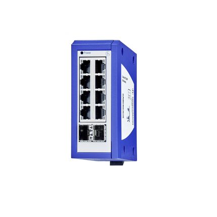Hirschmann GECKO Ethernet-Switch, 8 X RJ45 / 100/1000Mbit/s Für DIN-Schienen, 18 → 32V Dc