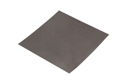 RS PRO Self-Adhesive Thermal Interface Sheet, 0.089mm Thick, 1600W/m·K, Graphite, 115 X 180mm