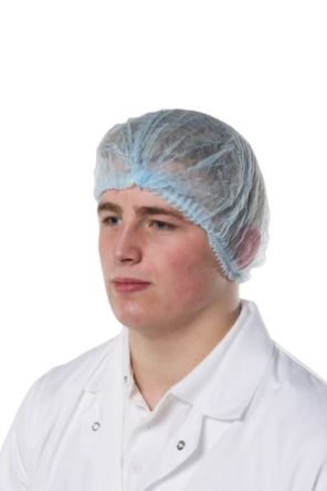 RS PRO Disposable Hair Net For Food Industry Use, Mob Cap Type, 100Each Per Package