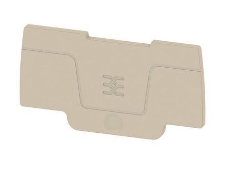 Weidmuller, ASEP 2C 2.5 End Plate For Use With Terminal Blocks