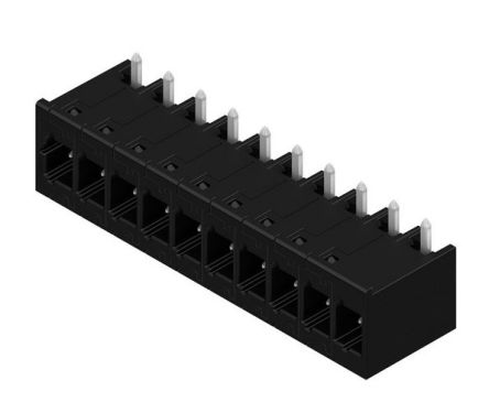 Weidmuller 5mm Pitch 10 Way Pluggable Terminal Block, Header, Plug-In