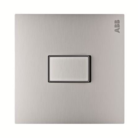 ABB AM1 Lichtschalter, Bündig-Montage Drucktaster IP 20, 1-polig, 1-teilig 10A, 250V Silber