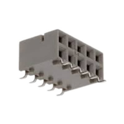 Amphenol ICC Conector Hembra Para PCB, De 8 Vías En 1 Fila, Paso 2.54mm, Montaje Superficial
