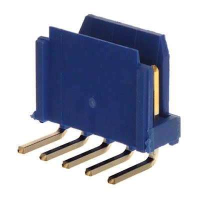 Amphenol ICC Dubox Series Right Angle Through Hole PCB Header, 2 Contact(s), 2.54mm Pitch, 1 Row(s), Shrouded