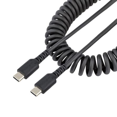 StarTech.com USB-Kabel, USB C / USB C, 320mm USB 2.0 Schwarz