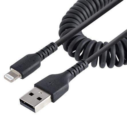 StarTech.com USB-Kabel, Lightning / USBA, 1m USB 2.0 Schwarz