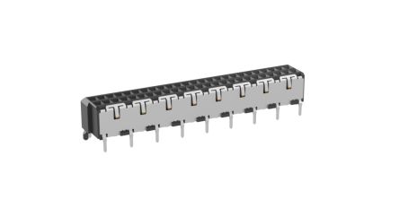 ERNI Leiterplattensteckverbinder 50-polig / 2-reihig, Raster 1mm
