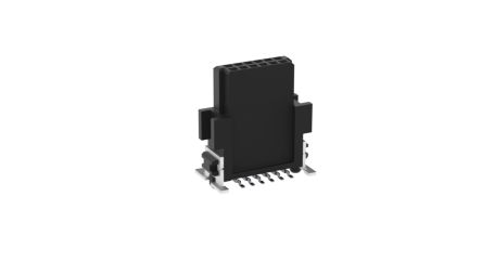 ERNI Connecteur De Circuit Imprimé, 12 Contacts, 2 Rangées, 1.27mm, Montage En Surface