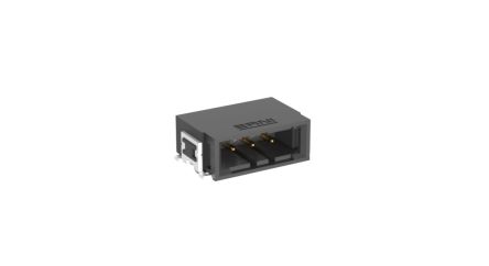 ERNI Conector Macho Para PCB Ángulo De 90° Serie MaxiBridge De 3 Vías, 1 Fila, Paso 2.54mm, Montaje Superficial