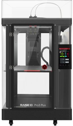 Raise3D Impresora 3D Pro3 Plus, Doble Extrusión, Volumen De Impresión 300 X 300 X 605mm