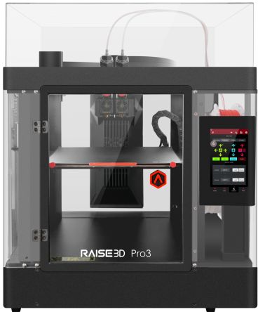 Raise3D Impresora 3D Pro3, Doble Extrusión, Volumen De Impresión 300 X 300 X 300mm