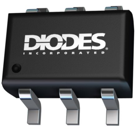 DiodesZetex MOSFET Canal N/P, SOT-363 600 MA, 750 MA 20 V, 6 Broches