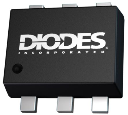 DiodesZetex MOSFET DMN53D0LV-7, VDSS 50 V, ID 350 MA, SOT-563 De 6 Pines, 2elementos