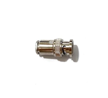 RS PRO Stecker Koaxialsteckverbinder BNC-Steckverbinder, Kabelmontage, Klemm-Anschluss, Für RG178-Kabel, 50Ω, Gerade