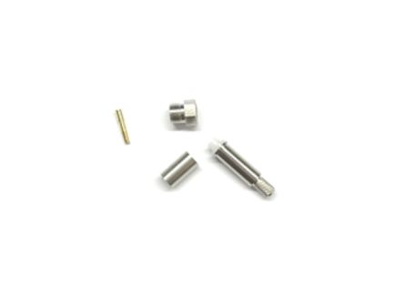 RS PRO, Jack Cable Mount FME Connector, 50Ω, Crimp Termination, Straight Body