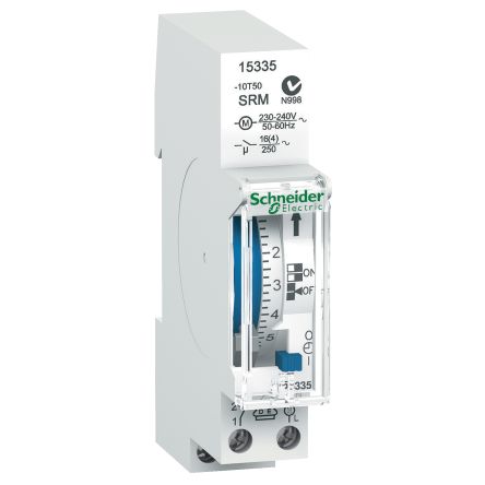 Schneider Electric Analogue Time Switch 230 V Ac, 1-Channel
