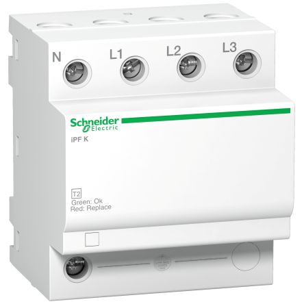 Schneider Electric Serie A9L, Überspannungsableiter, DIN-Schienen 15kA Acti 9 IPF K