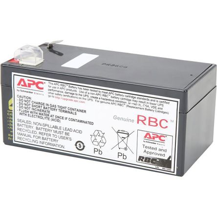 APC Cartucho De Batería De Recambio UPS RBC35 Para Usar Con UPC