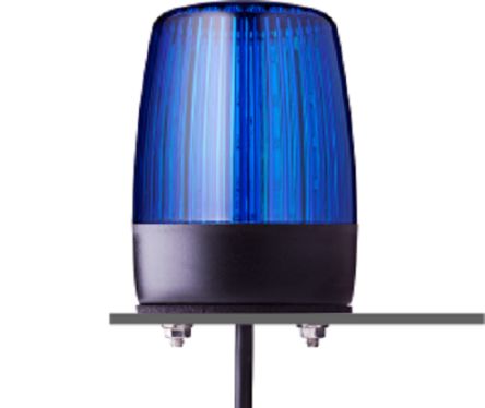 AUER Signal PCH, LED Blitz, Dauer LED-Signalleuchte Blau, 24 V AC/DC, Ø 75mm