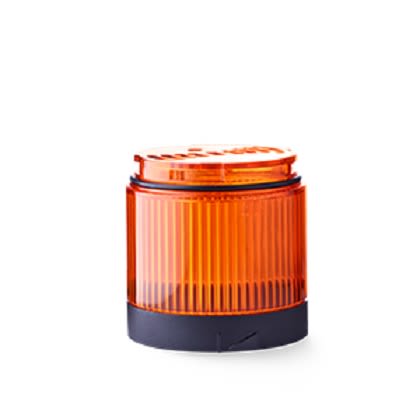 AUER Signal PC7 PC7DC Signalsäule-Modul Dauer-Licht Orange, 24 V AC/DC, 70mm