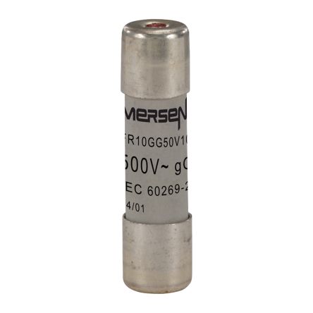 Mersen Feinsicherung GG / 10A 10 X 38mm 500V Ac Keramik