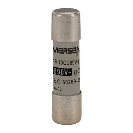 Mersen Feinsicherung GG / 10A 10 X 38mm 690V Ac Keramik