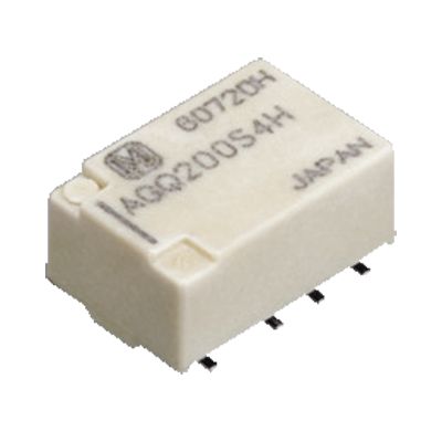 Panasonic Surface Mount Non-Latching Relay, 3V Dc Coil, 46.7mA Switching Current, DPDT