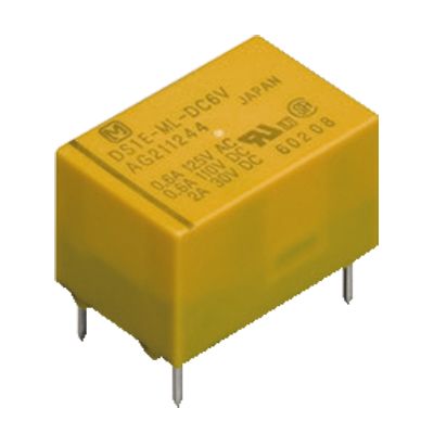 Panasonic PCB Mount Non-Latching Relay, 15V Dc Coil, 266.7mA Switching Current, SPDT
