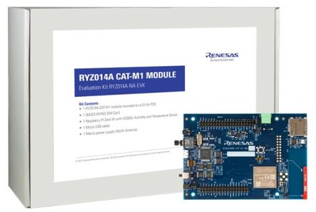 Renesas Electronics Renesas Entwicklungstool Kommunikation Und Drahtlos, 32KHz Kommunikationsplatine IoT Für RYZ014A, Dual LTE (Cat M1 And