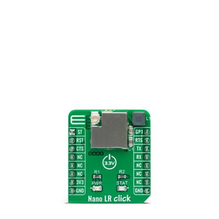 MikroElektronika Module De Développement De Communication Et Sans Fil Nano LR Click LoRa 815 → 915MHz