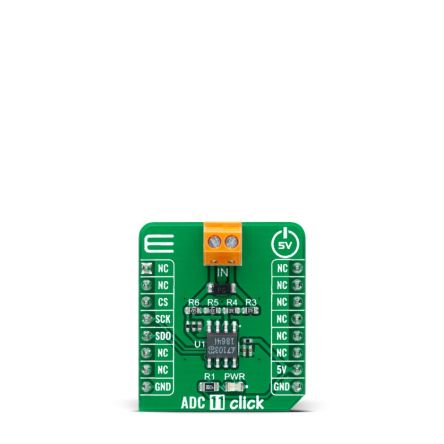 MikroElektronika MIKROE-4593 Entwicklungstool Signalumwandlung, ADC 11 Click
