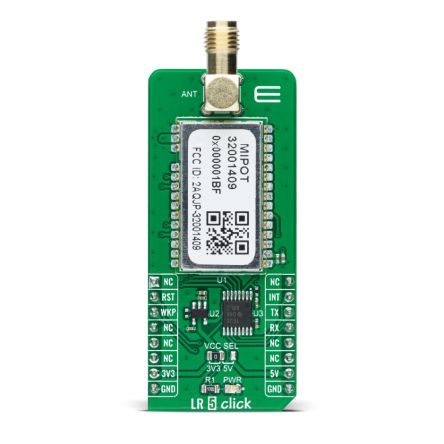 MikroElektronika Entwicklungstool Kommunikation Und Drahtlos, 902 → 928MHz LoRa Funk-Transceiver-Platine LoRa