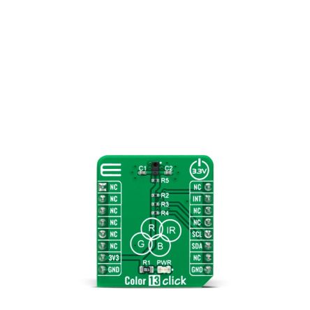 MikroElektronika APDS-9999 Color 13 Click Entwicklungskit, Näherungssensor Für MikroBUS-Socket