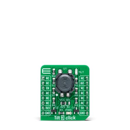 MikroElektronika Tilt 3 Click Tilt Sensor Add On Board For DSBA1P MikroBUS Socket