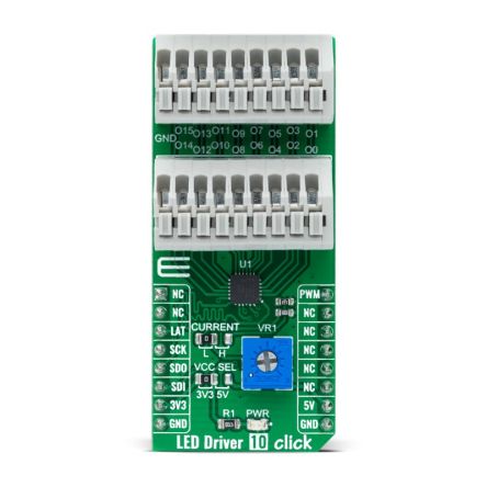 MikroElektronika LED-Steuereinheit LED-Treiberevaluierungskit LED-Treiber Zum Einsatz Mit MikroBUS-Socket, LED Driver