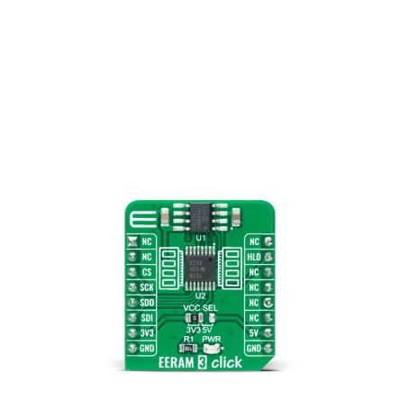 MikroElektronika Entwicklungstool Speicher, 48L256, Zusatzplatine, EERAM 3 Click