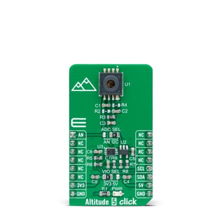 MikroElektronika KP236 Altitude 5 Click Entwicklungskit, Luftdrucksensor Für MikroBUS-Socket