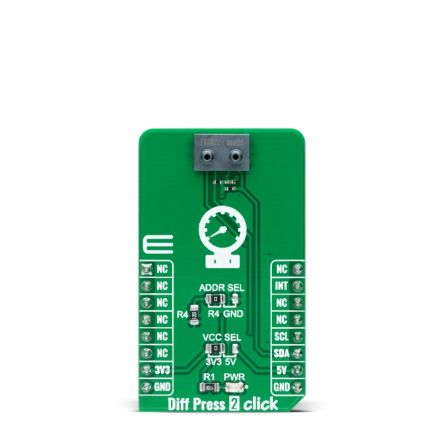 MikroElektronika SDP31-500PA Diff Press 2 Click Entwicklungskit, Differenzdrucksensor Für MikroBUS-Socket