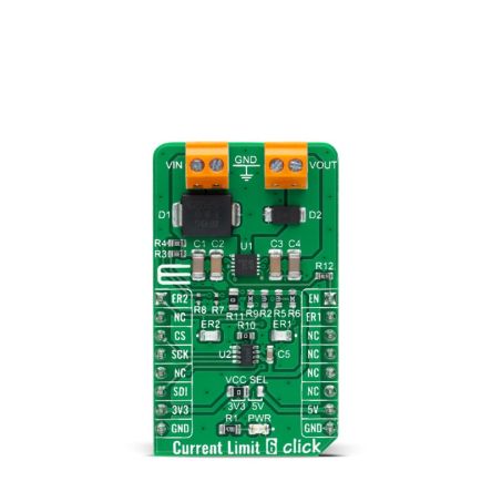 MikroElektronika MAX17608 Entwicklungsbausatz Spannungsregler, Current Limit 6 Click Abgesicherter Schalter