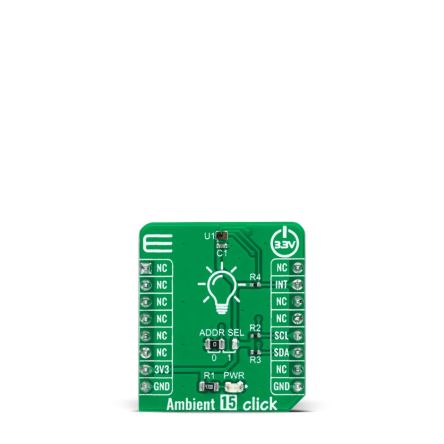 MikroElektronika TSL2584TSV Ambient 15 Click Entwicklungskit, Umgebungslichtsensor Für MikroBUS-Socket