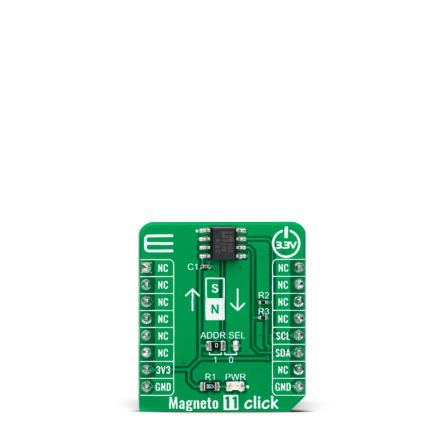 MikroElektronika AS5510 Magneto 11 Click Entwicklungskit, Positionssensor Für MikroBUS-Socket