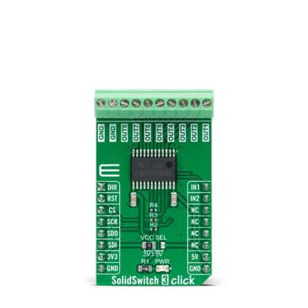 MikroElektronika SolidSwitch 3 Click Load Switch For BD8LB600FS-C For MikroBUS Socket