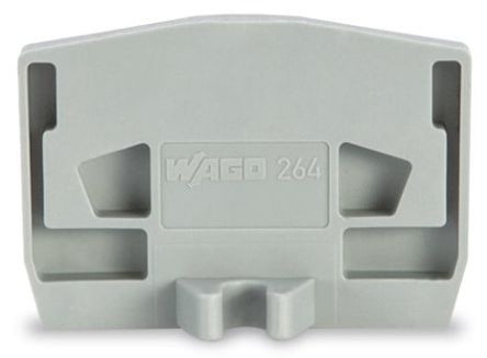 Wago 264 End- Und Zwischenplatte Mit Montageflansch Für Anschlussklemmenblöcke Serie 264
