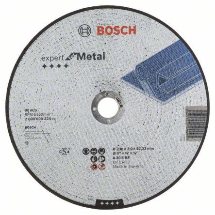 Bosch 磨盘, 切割片, 盘直径230mm, 磨料粒度P30, 厚度3mm