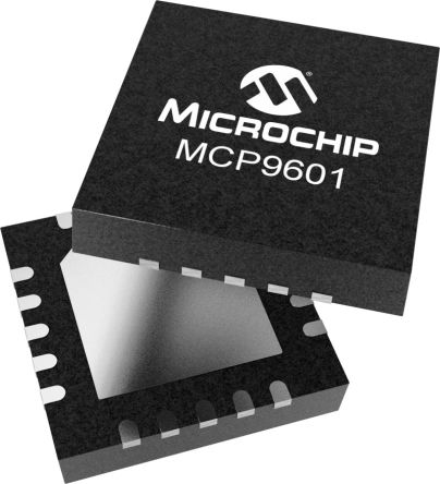 Microchip Push-Pull Temperaturwandler ±0.5 %, ±1 % SMD, I2C
