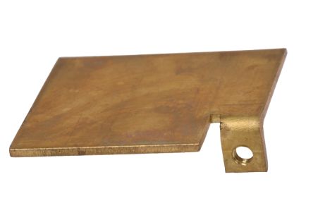 RS PRO Brass Gland Plate For Use With GRP Enclosure, 70 X 58 X 3mm