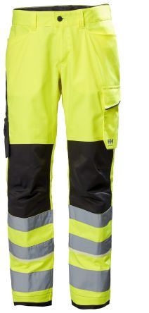 Helly Hansen Yellow Unisex's Work Trousers 35in, 90cm Waist