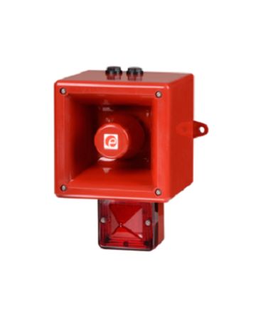 E2s AL112NX Xenon Blink-Licht Alarm-Leuchtmelder Rot, 115 V